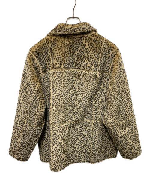 SUPREME（シュプリーム）Supreme (シュプリーム) Reversible Faux Suede Leopard Coat ベージュ サイズ:Mの古着・服飾アイテム