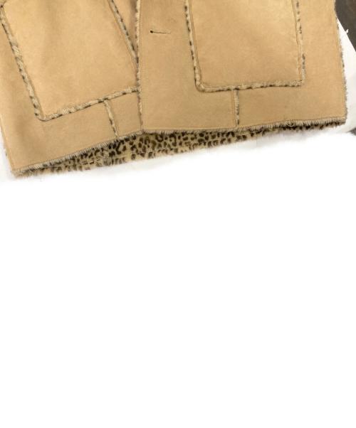 SUPREME（シュプリーム）Supreme (シュプリーム) Reversible Faux Suede Leopard Coat ベージュ サイズ:Mの古着・服飾アイテム