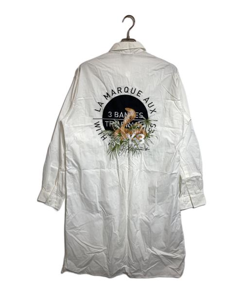 Y-3（ワイスリー）Y-3 (ワイスリー) コブラロングシャツ ホワイト サイズ:Mの古着・服飾アイテム