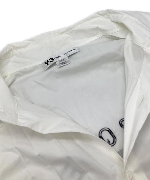 Y-3（ワイスリー）Y-3 (ワイスリー) コブラロングシャツ ホワイト サイズ:Mの古着・服飾アイテム