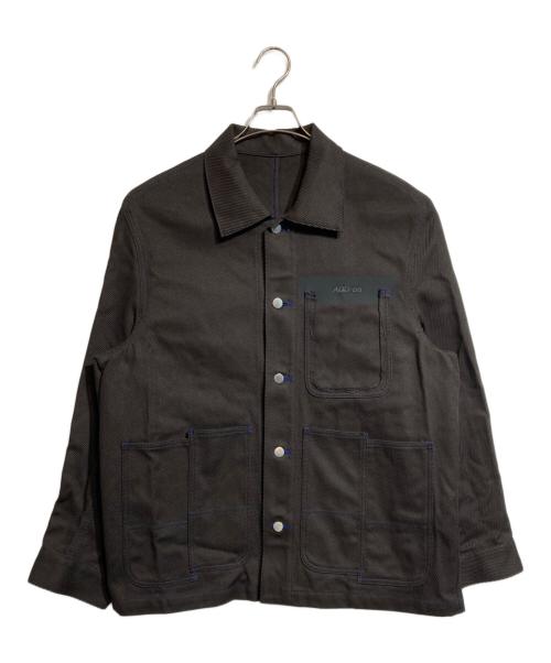 Name.（ネーム）Name. (ネーム) コントラストスティッチカーペンタージャケット ブラウン サイズ:2の古着・服飾アイテム