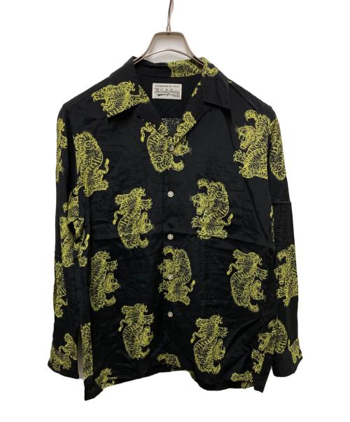 WACKO MARIA（ワコマリア）WACKO MARIA (ワコマリア) TIM LEHI (ティム リーハイ) タイガーハワイアンシャツ ブラック サイズ:Mの古着・服飾アイテム