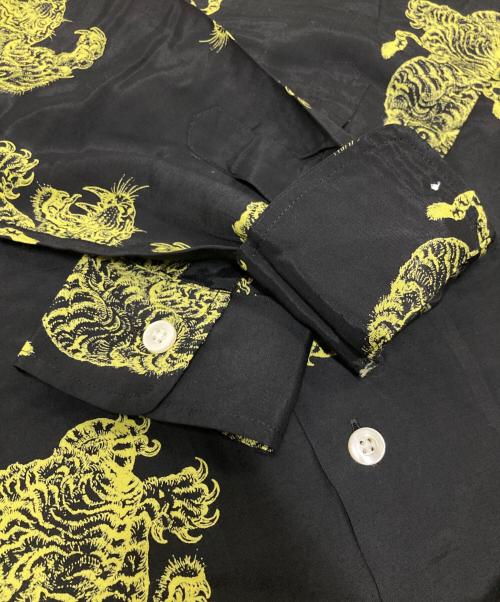 WACKO MARIA（ワコマリア）WACKO MARIA (ワコマリア) TIM LEHI (ティム リーハイ) タイガーハワイアンシャツ ブラック サイズ:Mの古着・服飾アイテム