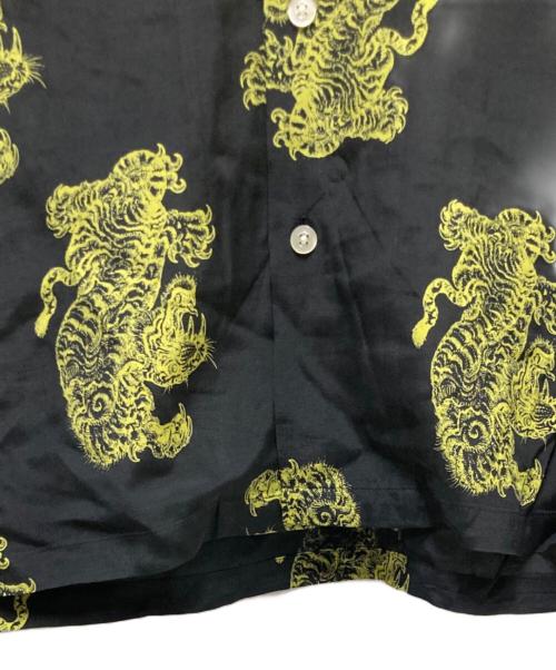 WACKO MARIA（ワコマリア）WACKO MARIA (ワコマリア) TIM LEHI (ティム リーハイ) タイガーハワイアンシャツ ブラック サイズ:Mの古着・服飾アイテム