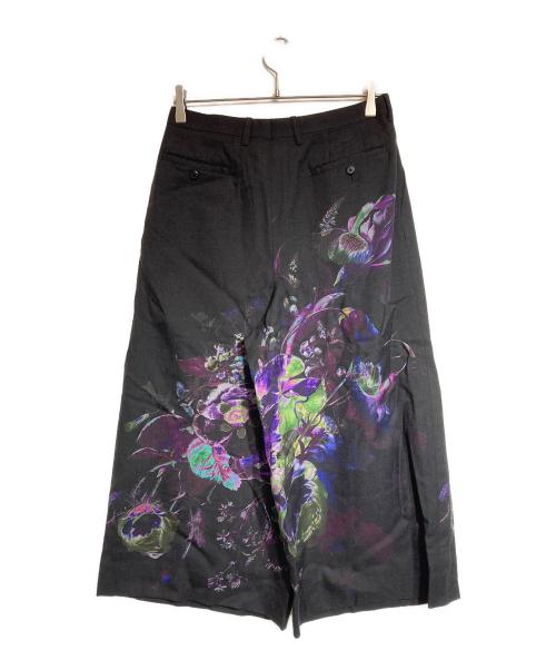 LAD MUSICIAN（ラッドミュージシャン）LAD MUSICIAN (ラッドミュージシャン) 2Tuck Cropped Wide Slacks ブラック サイズ:42の古着・服飾アイテム