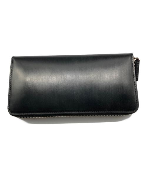 土屋鞄（ツチヤカバン）土屋鞄 (ツチヤカバン) ブライドルレザーロングウォレット ブラックの古着・服飾アイテム