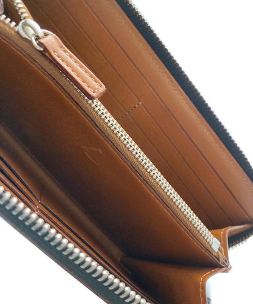 土屋鞄（ツチヤカバン）土屋鞄 (ツチヤカバン) ブライドルレザーロングウォレット ブラックの古着・服飾アイテム