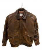 LOLD ANTHONYロードアンソニー）の古着「レザージャケット」｜ブラウン