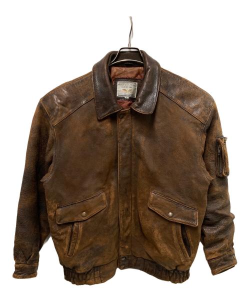 LOLD ANTHONY（ロードアンソニー）LOLD ANTHONY (ロードアンソニー) レザージャケット ブラウン サイズ:Lの古着・服飾アイテム