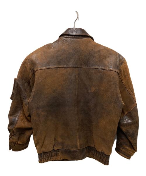 LOLD ANTHONY（ロードアンソニー）LOLD ANTHONY (ロードアンソニー) レザージャケット ブラウン サイズ:Lの古着・服飾アイテム