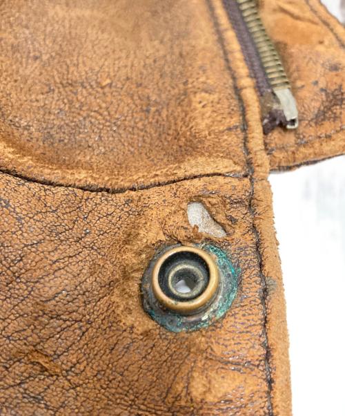 LOLD ANTHONY（ロードアンソニー）LOLD ANTHONY (ロードアンソニー) レザージャケット ブラウン サイズ:Lの古着・服飾アイテム