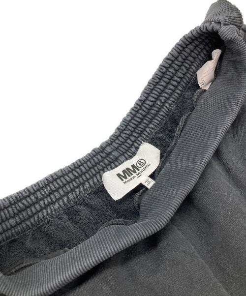 MM6 Maison Margiela（エムエムシックスメゾンマルジェラ）MM6 Maison Margiela (エムエムシックスメゾンマルジェラ) スウェットパンツ ブラック サイズ:1の古着・服飾アイテム
