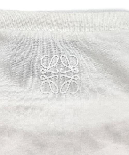 LOEWE（ロエベ）LOEWE (ロエベ) PAULA’S IBIZA (パウラズ イビザ) プリントTシャツ ホワイト サイズ:Mの古着・服飾アイテム