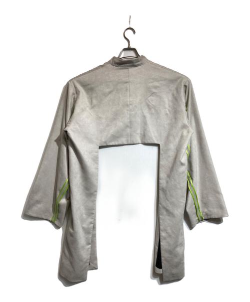 TENDER PERSON（テンダ―パーソン）TENDER PERSON (テンダ―パーソン) CUTOUT CHINA JACKET グレー サイズ:00の古着・服飾アイテム