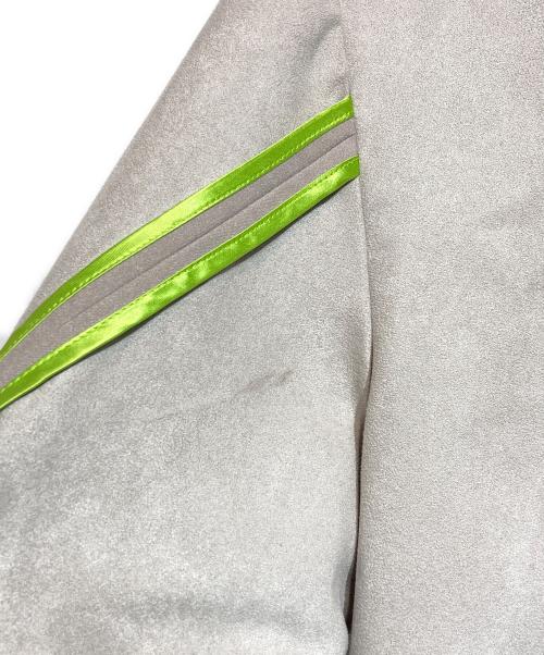 TENDER PERSON（テンダ―パーソン）TENDER PERSON (テンダ―パーソン) CUTOUT CHINA JACKET グレー サイズ:00の古着・服飾アイテム