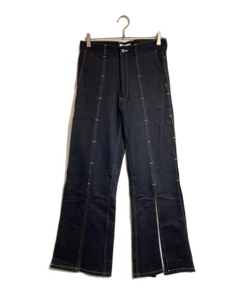 TENDER PERSON（テンダ―パーソン）TENDER PERSON (テンダ―パーソン) BAR TACK DENIM PANTS ブラック サイズ:3の古着・服飾アイテム