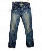 Hysteric Glamourヒステリックグラマー）の古着「スタッズデニムパンツ」｜インディゴ