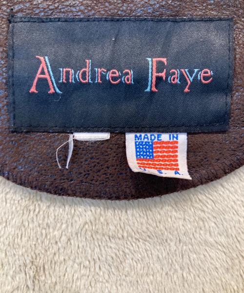 Andrea Faye（アンドレアフェイ）Andrea Faye (アンドレアフェイ) ジャケット ブラウン サイズ:不明の古着・服飾アイテム
