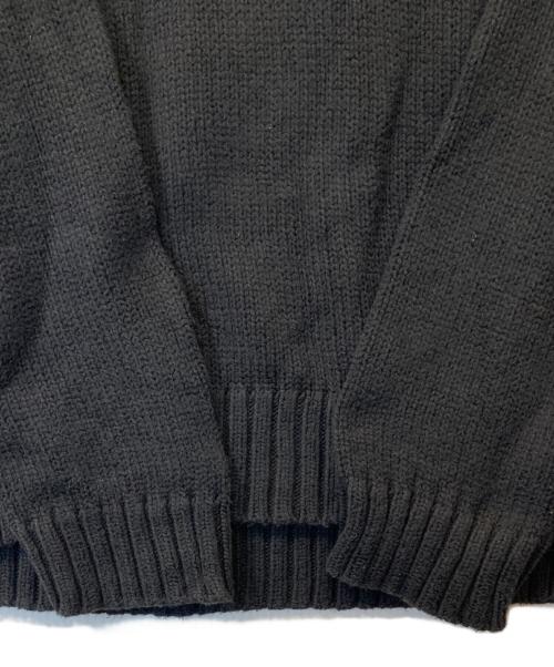 POLO RALPH LAUREN（ポロ・ラルフローレン）POLO RALPH LAUREN (ポロ・ラルフローレン) ポニー刺繍ニット ブラック サイズ:XLの古着・服飾アイテム