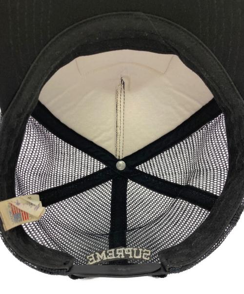 SUPREME（シュプリーム）Supreme (シュプリーム) Mess Mesh Back 5-Panel ブラックの古着・服飾アイテム