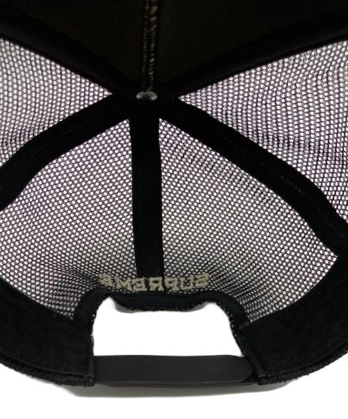 SUPREME（シュプリーム）Supreme (シュプリーム) Stamped Mesh Back ブラックの古着・服飾アイテム