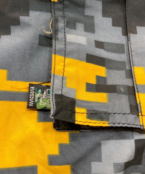 MAC GEAR（マックギア）MAC GEAR (マックギア) デジタルカモカーゴパンツ グレー×イエロー サイズ:34の古着・服飾アイテム