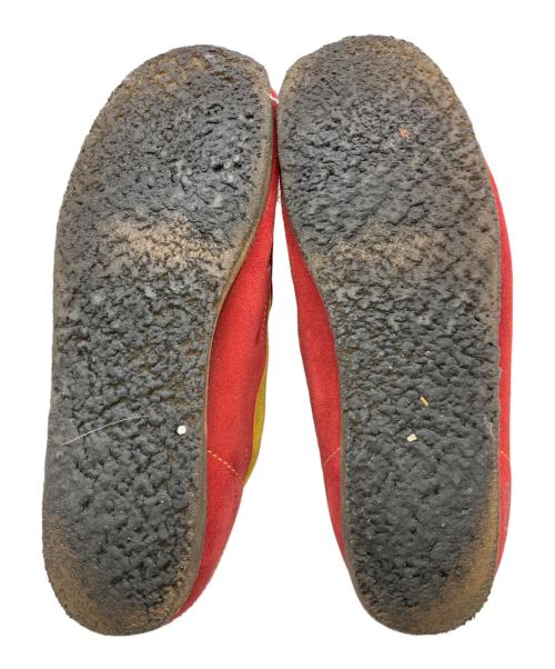 SUPREME（シュプリーム）Supreme (シュプリーム) CLARKS (クラークス) Wallabee Gold レッド×イエロー サイズ:US9の古着・服飾アイテム