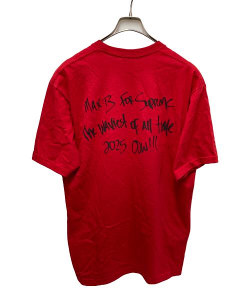 SUPREME（シュプリーム）Supreme (シュプリーム) Max B Tee レッド サイズ:Mの古着・服飾アイテム