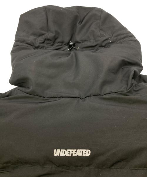 UNDEFEATED（アンディフィーテッド）UNDEFEATED (アンディフィーテッド) PUFF JACKET ブラック サイズ:ＸＬの古着・服飾アイテム