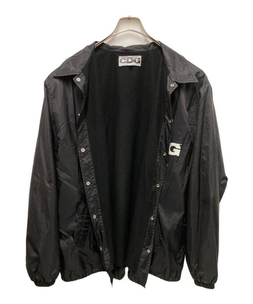 CDG（シーディージー）CDG (シーディージー) stussy (ステューシー) コーチジャケット ブラック サイズ:XLの古着・服飾アイテム
