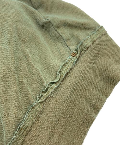 GROUND Y（グラウンドワイ）GROUND Y (グラウンドワイ) デザインカーディガン グリーン サイズ:１の古着・服飾アイテム