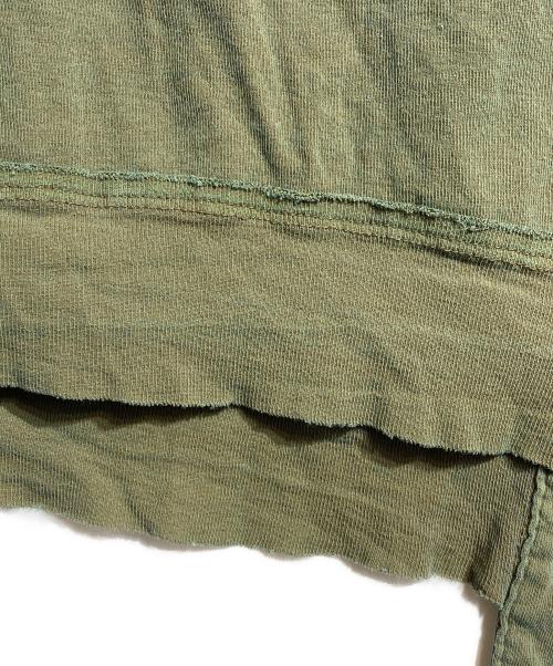 GROUND Y（グラウンドワイ）GROUND Y (グラウンドワイ) デザインカーディガン グリーン サイズ:１の古着・服飾アイテム