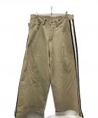 KIK WEARキックウェアー）の古着「バギーパンツ」｜ベージュ