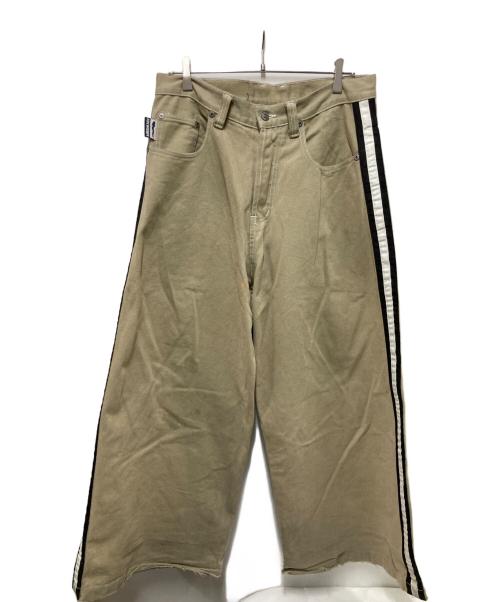 KIK WEAR（キックウェアー）KIK WEAR (キックウェアー) バギーパンツ ベージュ サイズ:32の古着・服飾アイテム
