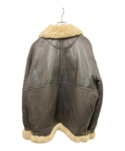 DAVOUCCI（ダボッチ）DAVOUCCI (ダボッチ) ムートンジャケット ブラウン サイズ:XLの古着・服飾アイテム