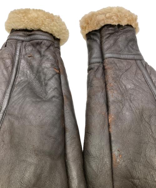 DAVOUCCI（ダボッチ）DAVOUCCI (ダボッチ) ムートンジャケット ブラウン サイズ:XLの古着・服飾アイテム