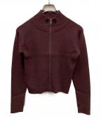 PARANOIDパラノイド）の古着「CORREDOR Zip Knit」｜ブラウン