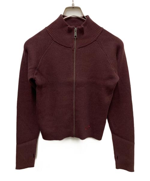 PARANOID（パラノイド）PARANOID (パラノイド) CORREDOR Zip Knit ブラウン サイズ:FREEの古着・服飾アイテム