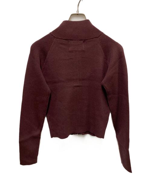 PARANOID（パラノイド）PARANOID (パラノイド) CORREDOR Zip Knit ブラウン サイズ:FREEの古着・服飾アイテム