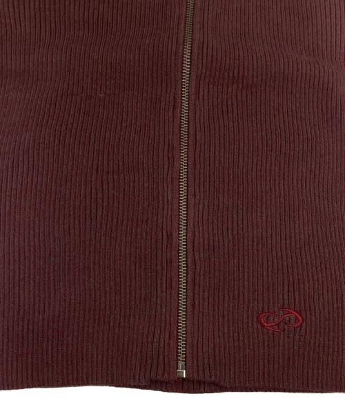 PARANOID（パラノイド）PARANOID (パラノイド) CORREDOR Zip Knit ブラウン サイズ:FREEの古着・服飾アイテム