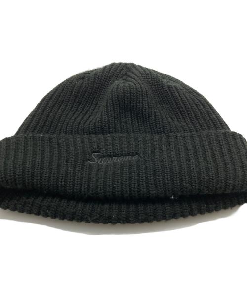SUPREME（シュプリーム）Supreme (シュプリーム) ニットキャップ ブラックの古着・服飾アイテム