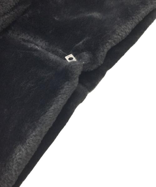 OY（オーワイ）OY (オーワイ) BOTH ZIPPER LOGO FUR JACKET ブラック サイズ:Ｆｒｅｅの古着・服飾アイテム