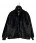 OY（オーワイ）の古着「BOTH ZIPPER LOGO FUR JACKET」｜ブラック