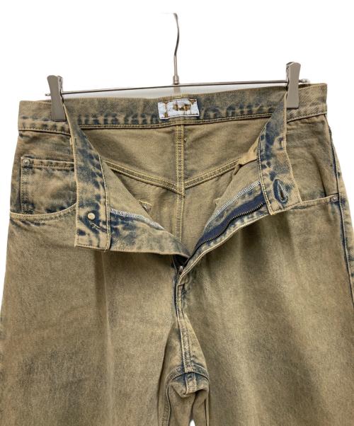 FOLL（フォル）FOLL (フォル) tonal overdye wardrobe jeans ブラウン サイズ:3の古着・服飾アイテム
