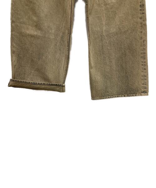 FOLL（フォル）FOLL (フォル) tonal overdye wardrobe jeans ブラウン サイズ:3の古着・服飾アイテム