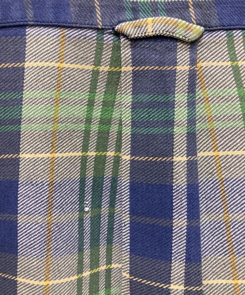 stussy（ステューシー）stussy (ステューシー) チェックシャツ ネイビー サイズ:XLの古着・服飾アイテム