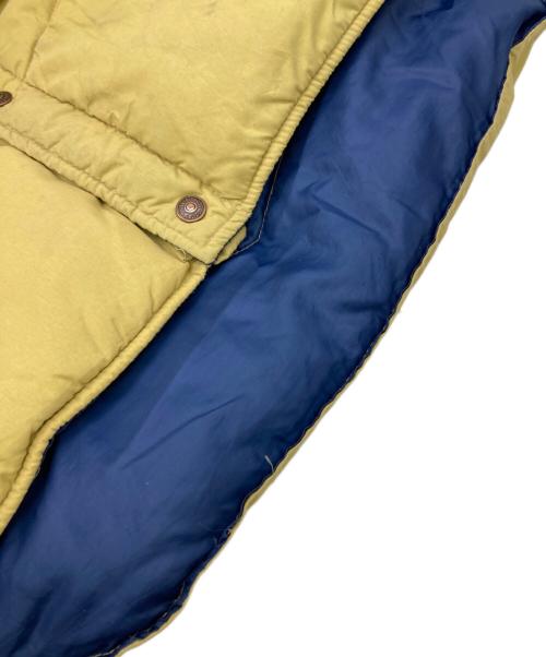 SKI LEVI'S（スキーリーバイス）SKI LEVI'S (スキーリーバイス) ダウンベスト ネイビー×ベージュ サイズ:Ｍの古着・服飾アイテム