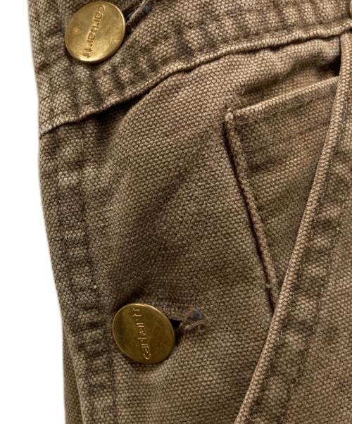 CarHartt（カーハート）CarHartt (カーハート) ダックダブルニーオーバーオール ブラウン サイズ:不明の古着・服飾アイテム