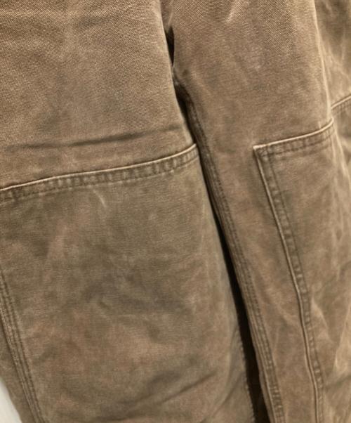 CarHartt（カーハート）CarHartt (カーハート) ダックダブルニーオーバーオール ブラウン サイズ:不明の古着・服飾アイテム