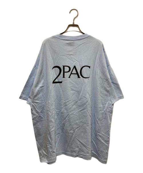 WACKO MARIA（ワコマリア）WACKO MARIA (ワコマリア) 2PACプリントTシャツ ブルー サイズ:XXLの古着・服飾アイテム